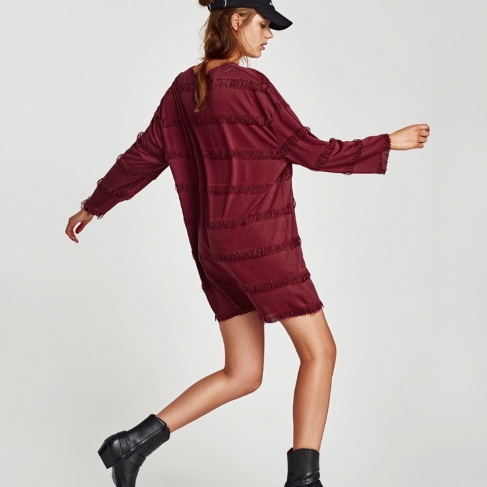 Zara Distressed Dress